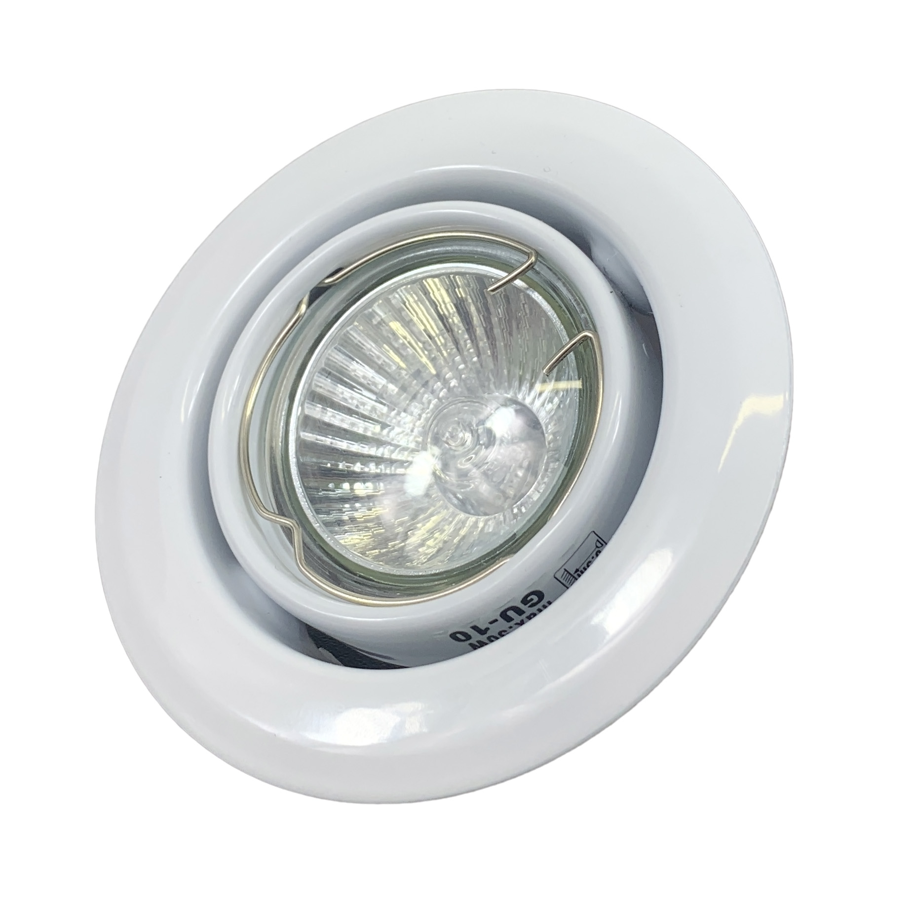 

Oprawa sufitowa halogenowa ruchoma wpuszczana