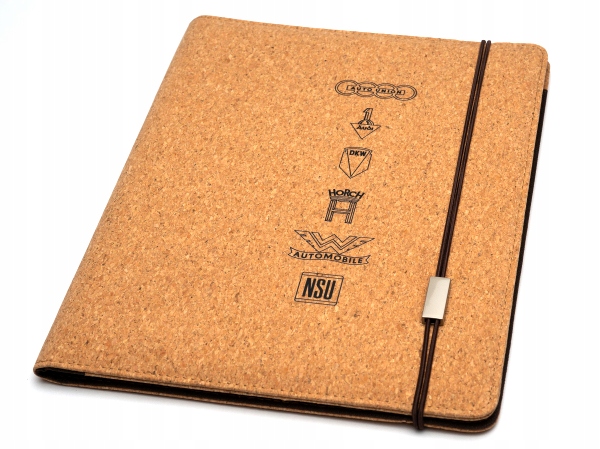 NOTATNIK A4 W KORKOWEJ OPRAWIE AUDI TRADITION