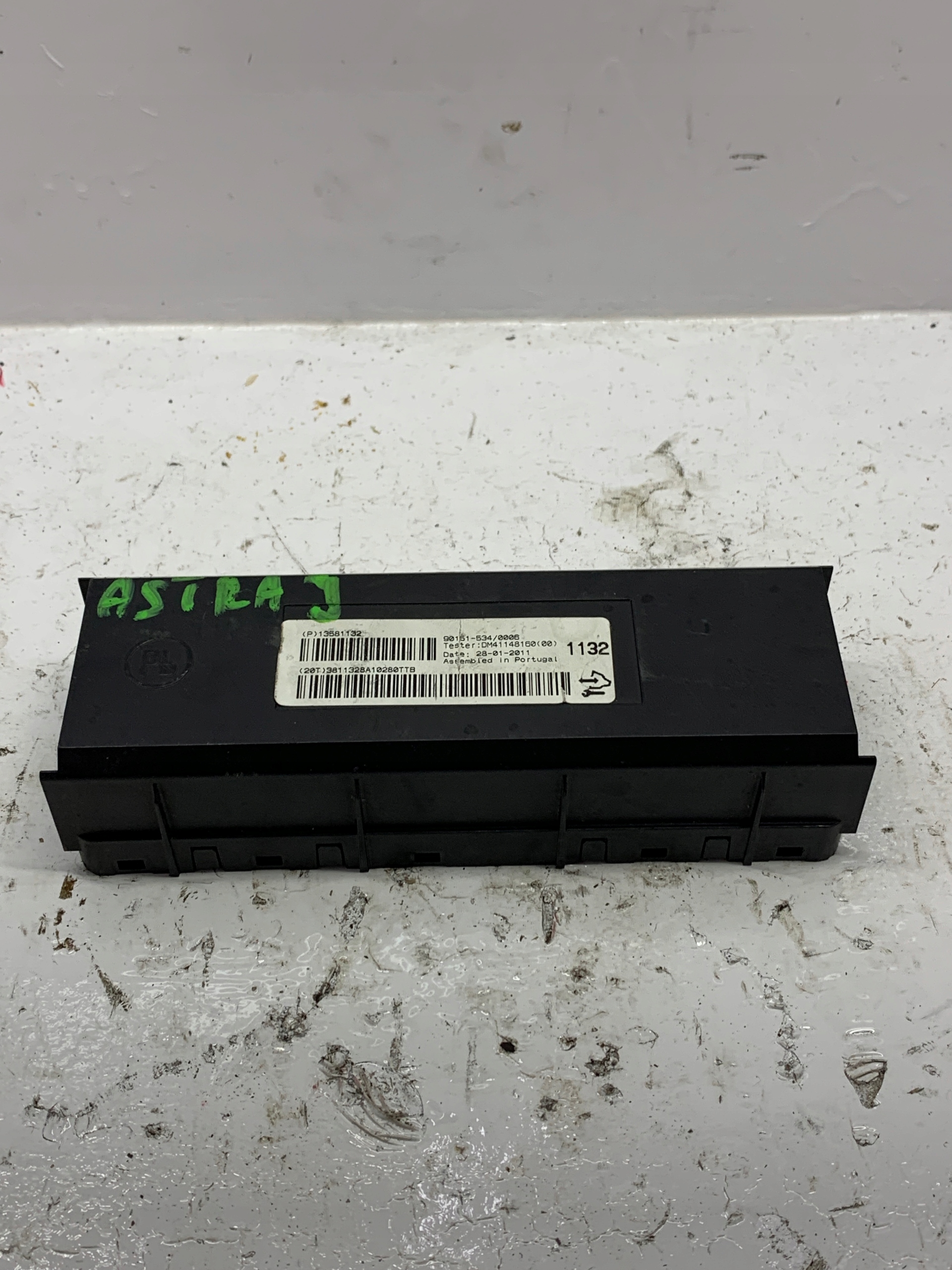 modul Bedienteil des lüfters 13581132 OPEL