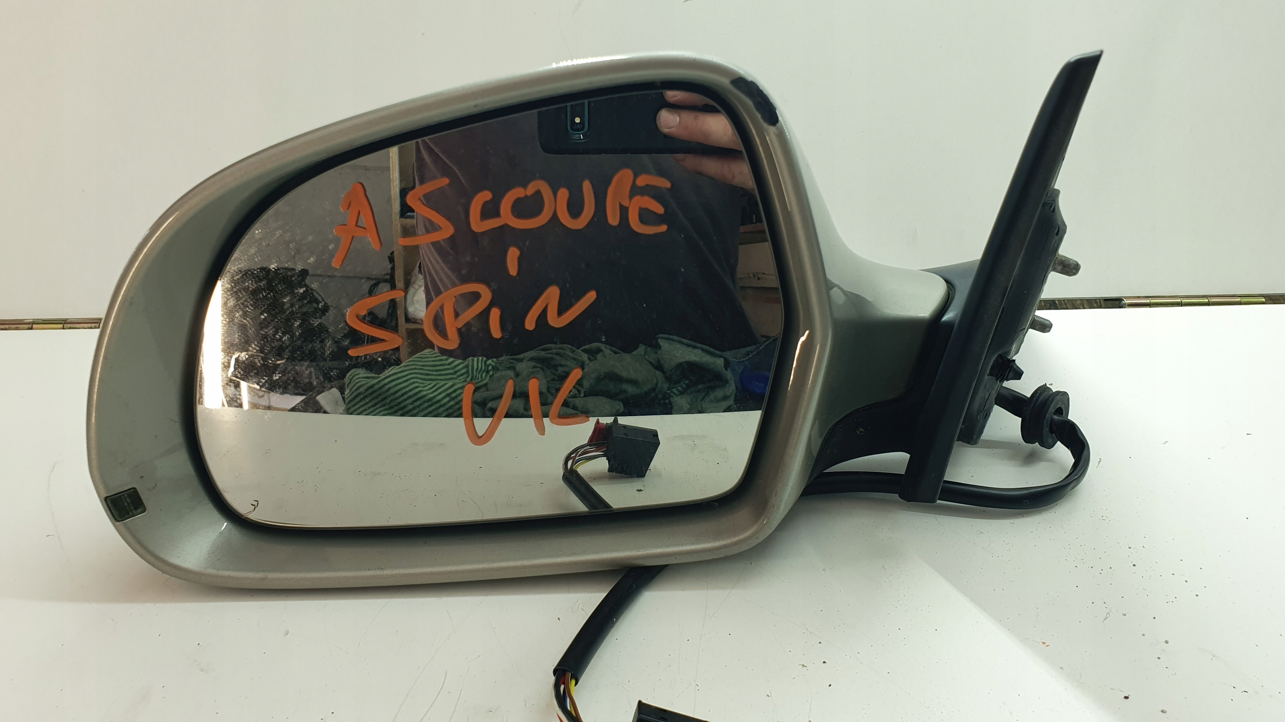 Audi A5 8T 07- 1.8 TFSI 3D Coupe mirror left 5 Pin UK