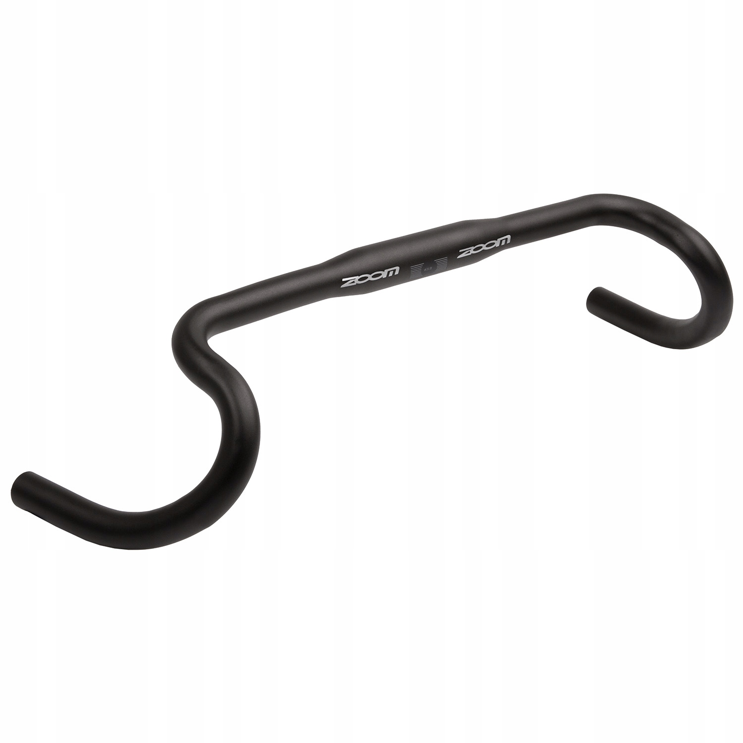 kierownica Zoom Gravel 31,8mm 40 CM Czarny Mat