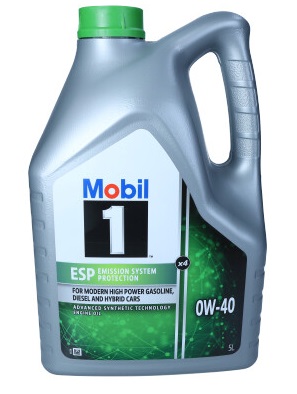 Olej MOBIL1 0W40 5L Esp X4 Cf/sp C3 C40 511.00 229.51 229.52