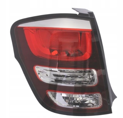 Citroen C3 Zadní Světlo Levé Bez Upevnění Lampy Bez Žárovek