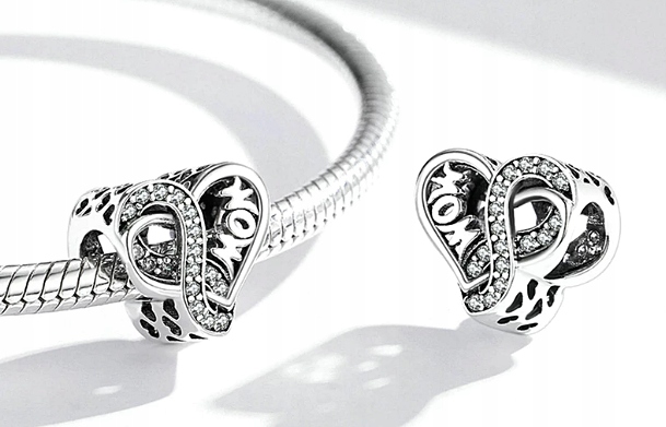 CHARMS ZAWIESZKA UKOCHANA MAMA NIESKOŃCZONOŚĆ Marka Inna marka