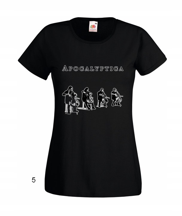 

Koszulki Damskie Apocalyptica Wzory