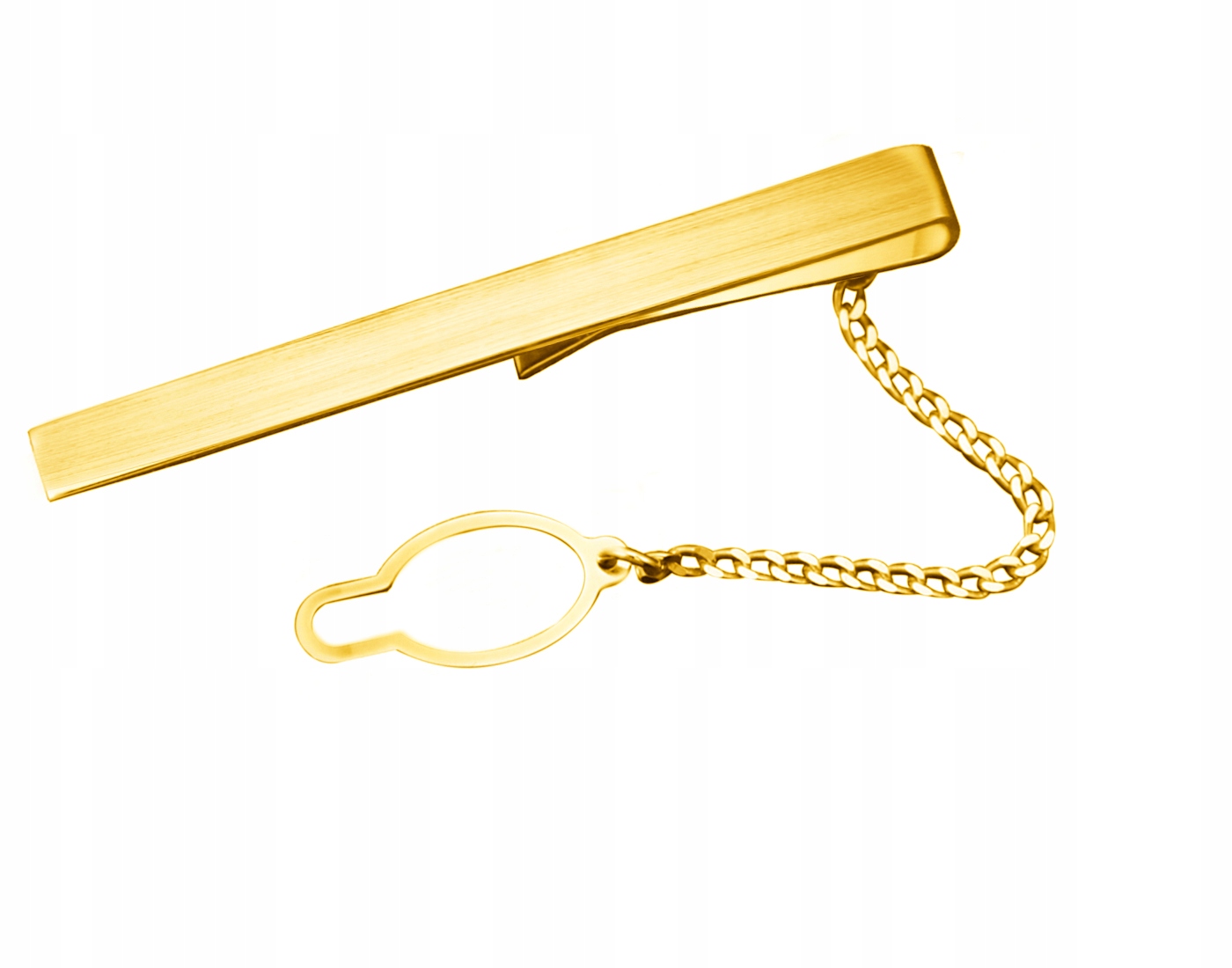 Saténová kravatová spona, stříbro 925