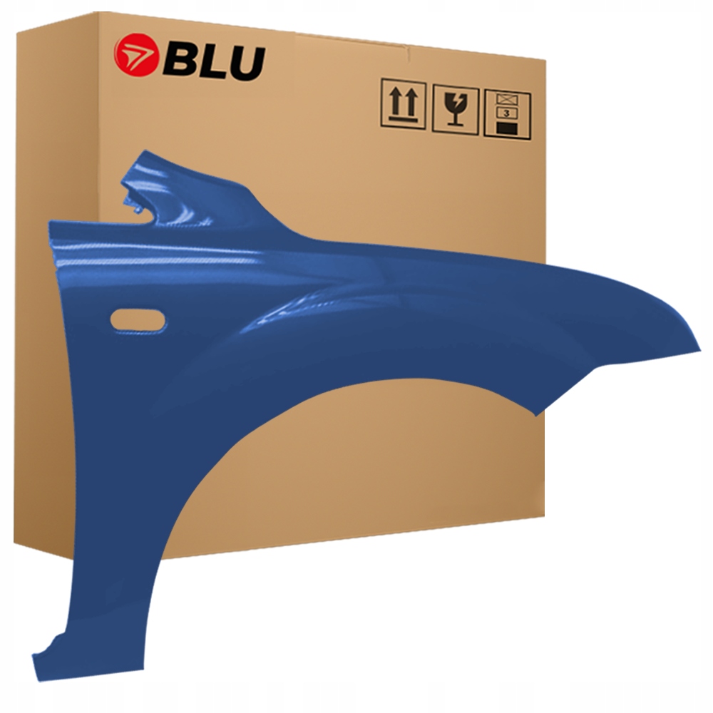 Blu Blatník Ford Focus MK2 5DVE pravý modrý 04-08 přední JeansBlue