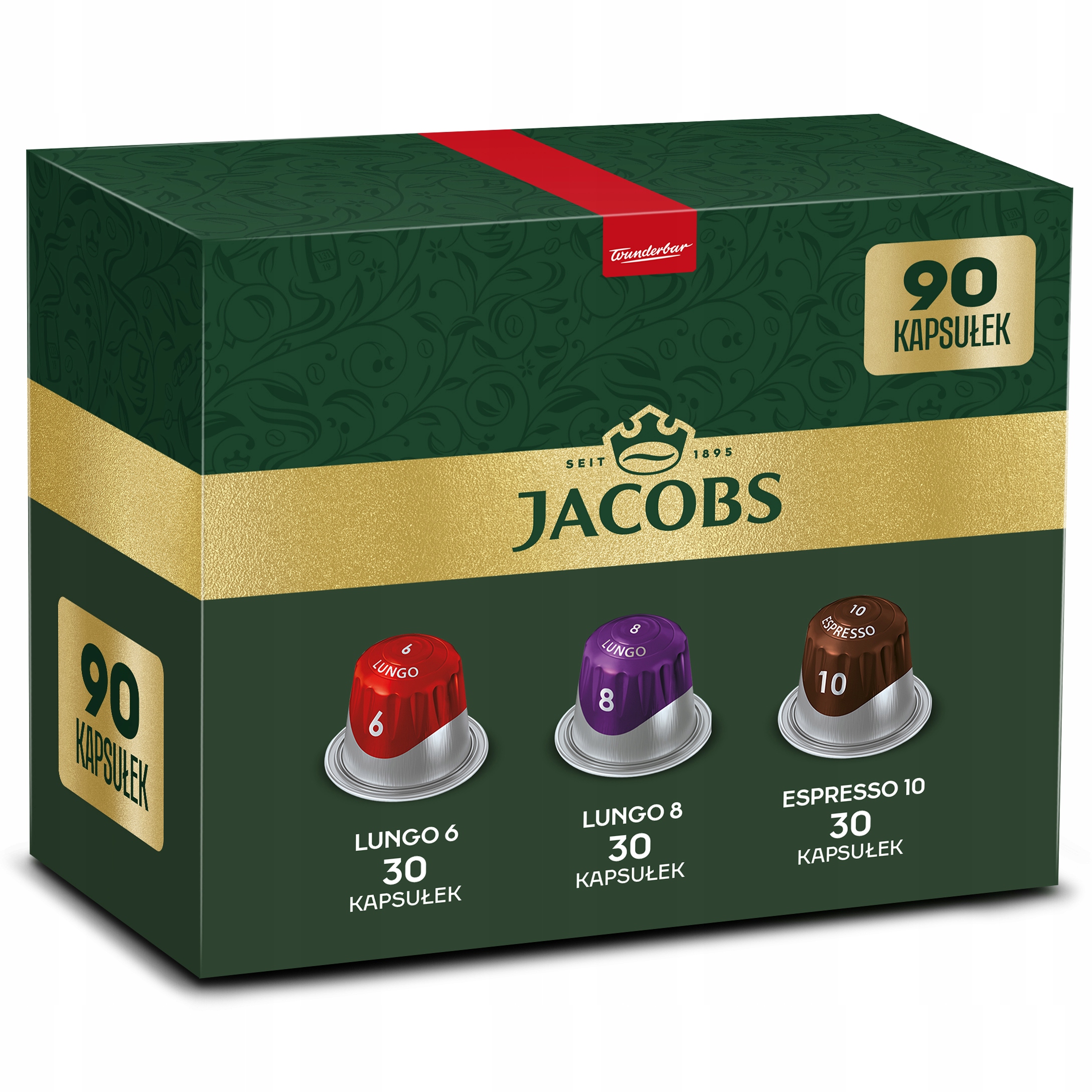 Kapsułki Jacobs do Nespresso(r)* Lungo,Espresso 90