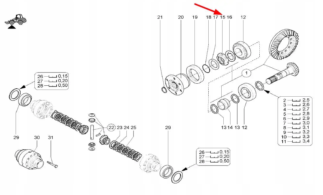 1000098258 Nakrętka M 35 x 1,5 Marka Kramer