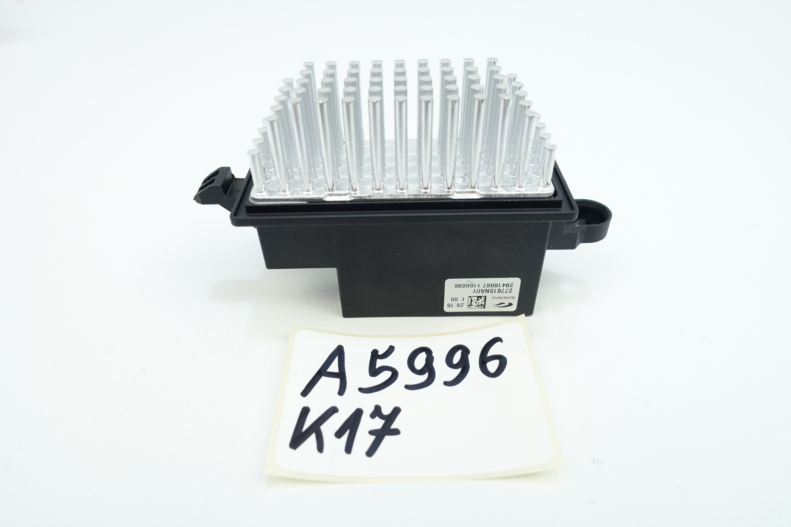 РЕЗИСТОР ВЕНТИЛЯТОРА NISSAN ROGUE 2.5 277615NA0Y