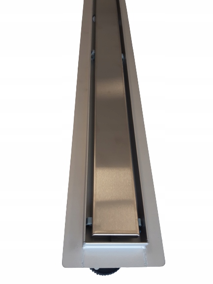 Odpływ liniowy prysznicowy łazienkowy Inox P001 90cm 2w1 płytka od801