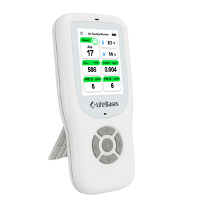 Monitor Kvality Vzduchu Lifebasis Aqi Merač, Detektor Formaldehydu 10V1