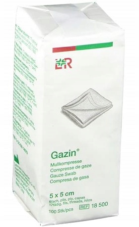 

L&r Gazin 5x 5cm, 100szt. 17n 8w niejał.