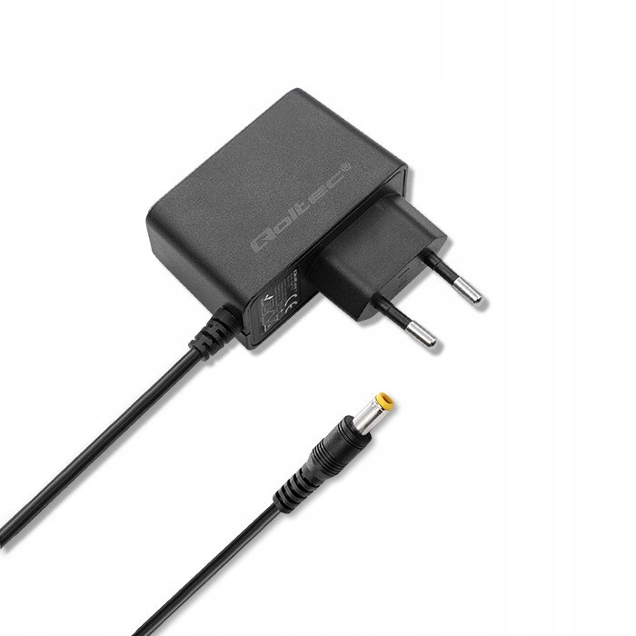 QOLTEC ZASILACZ WTYCZKOWY 9W 9V 1A WTYK 5.5*2.5