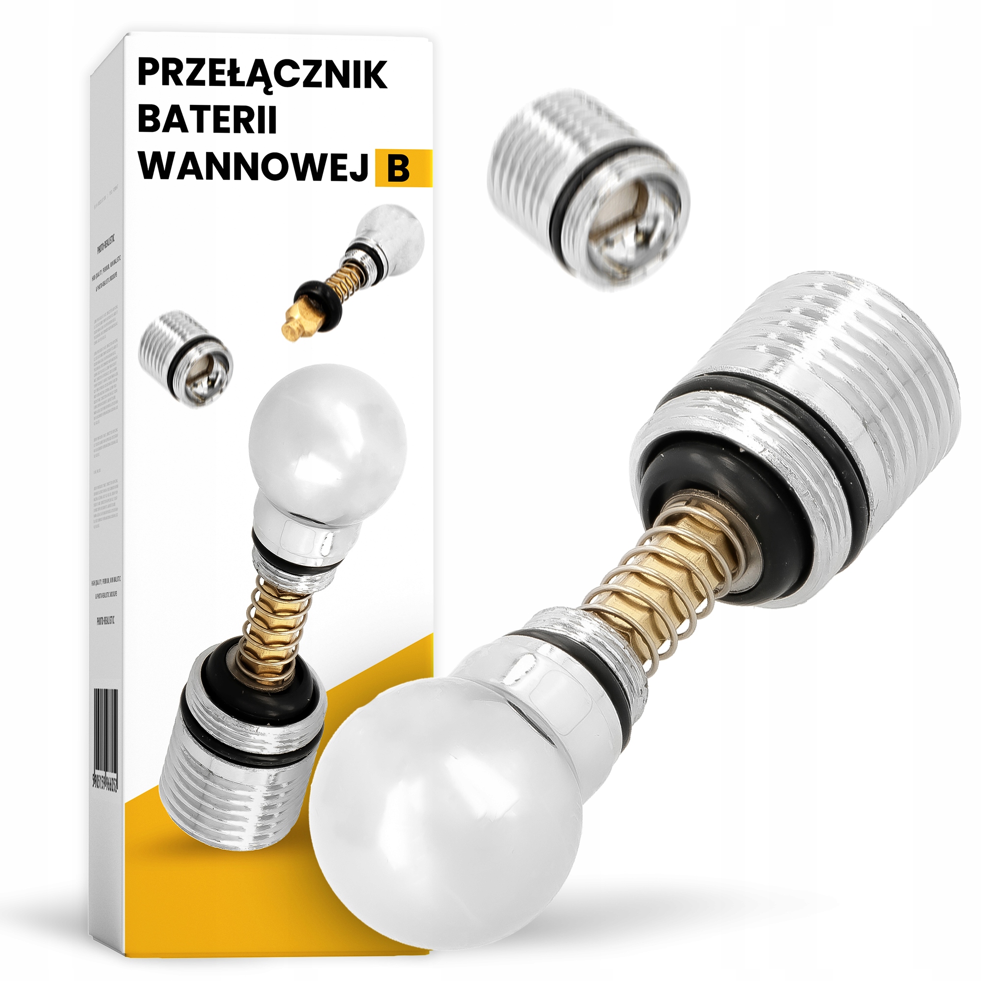 

Przełącznik kurek baterii wannowej natrysku