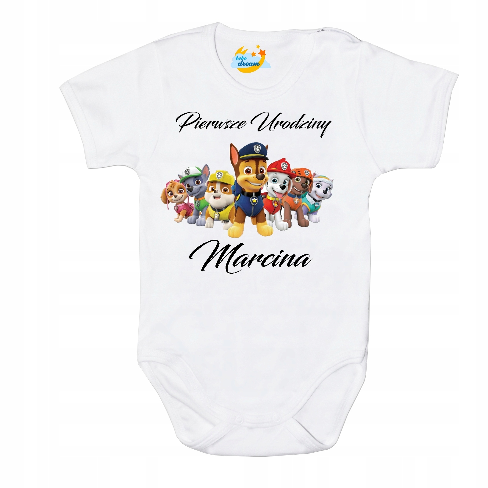 

Body dziecięce Pierwsze Urodziny Roczek Psi Patrol