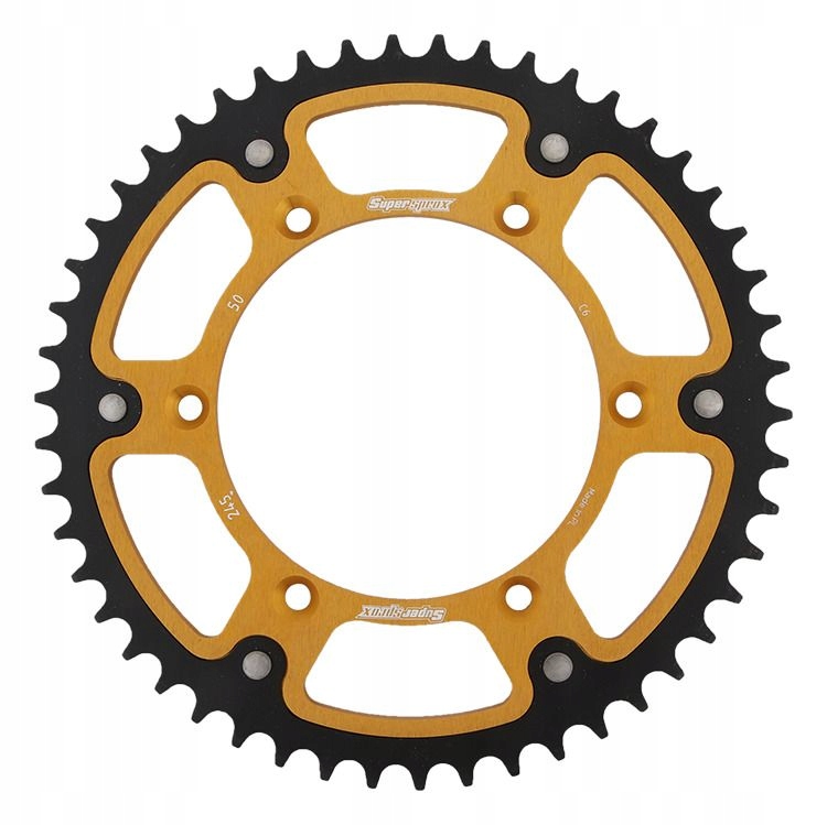 Rozeta Supersprox Stealth RST-245:50-GLD zlatá 50 zubov, 520 RST-245:50-GLD
