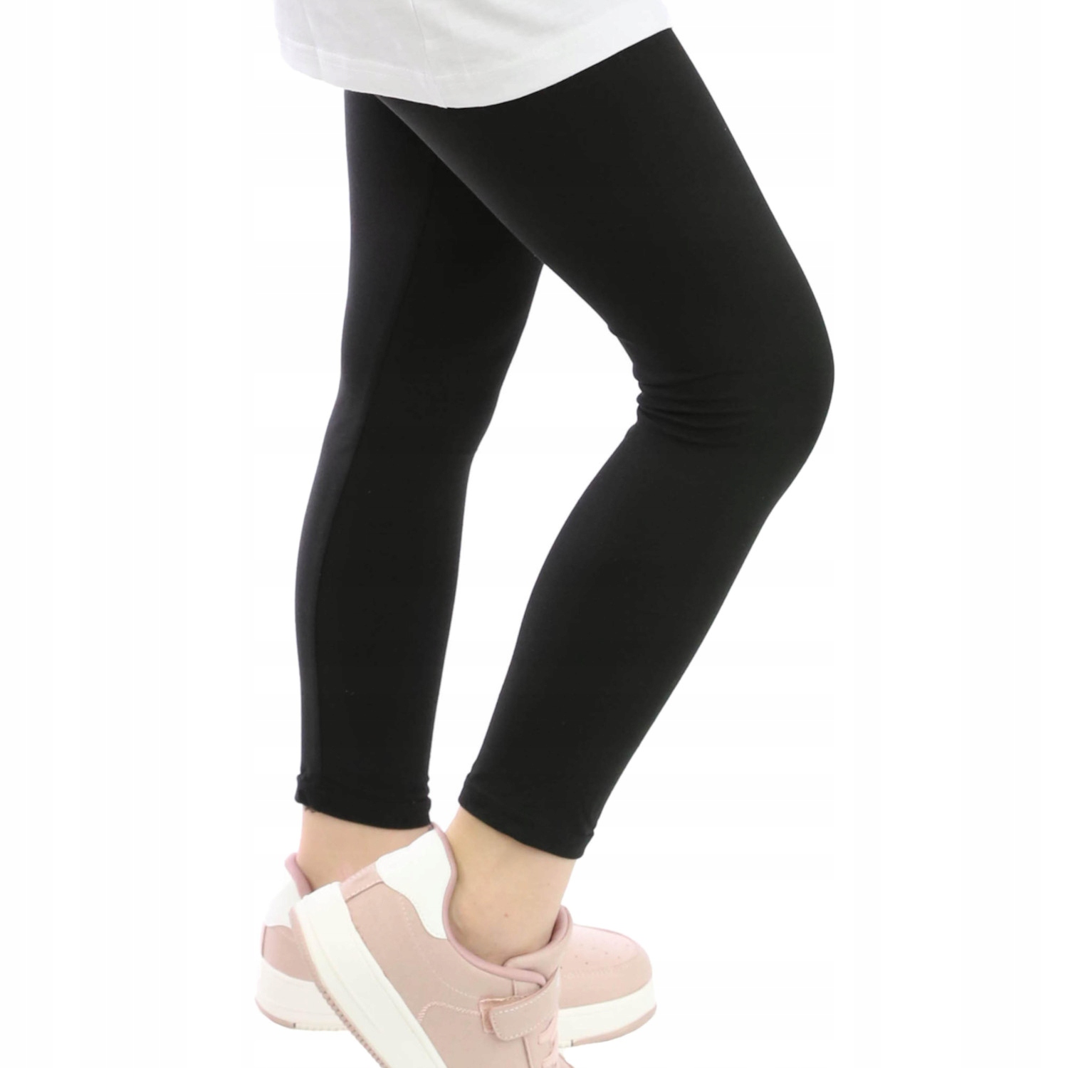 1x legginsy getry dziewczęce MORAJ czarne 134-140