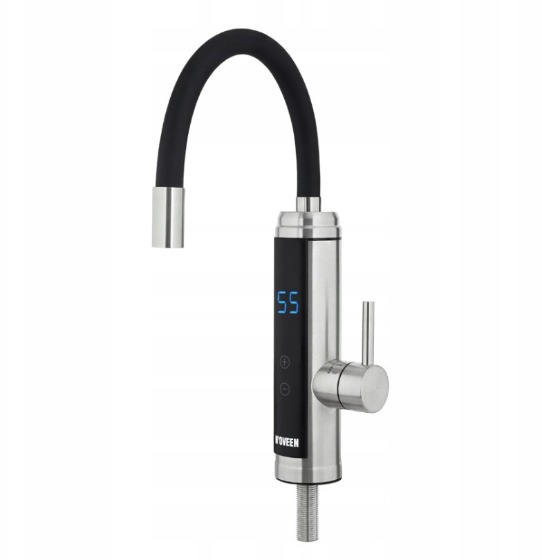 Prietokový batériový ohrievač vody inox 3600W 60st Noveen IWH955