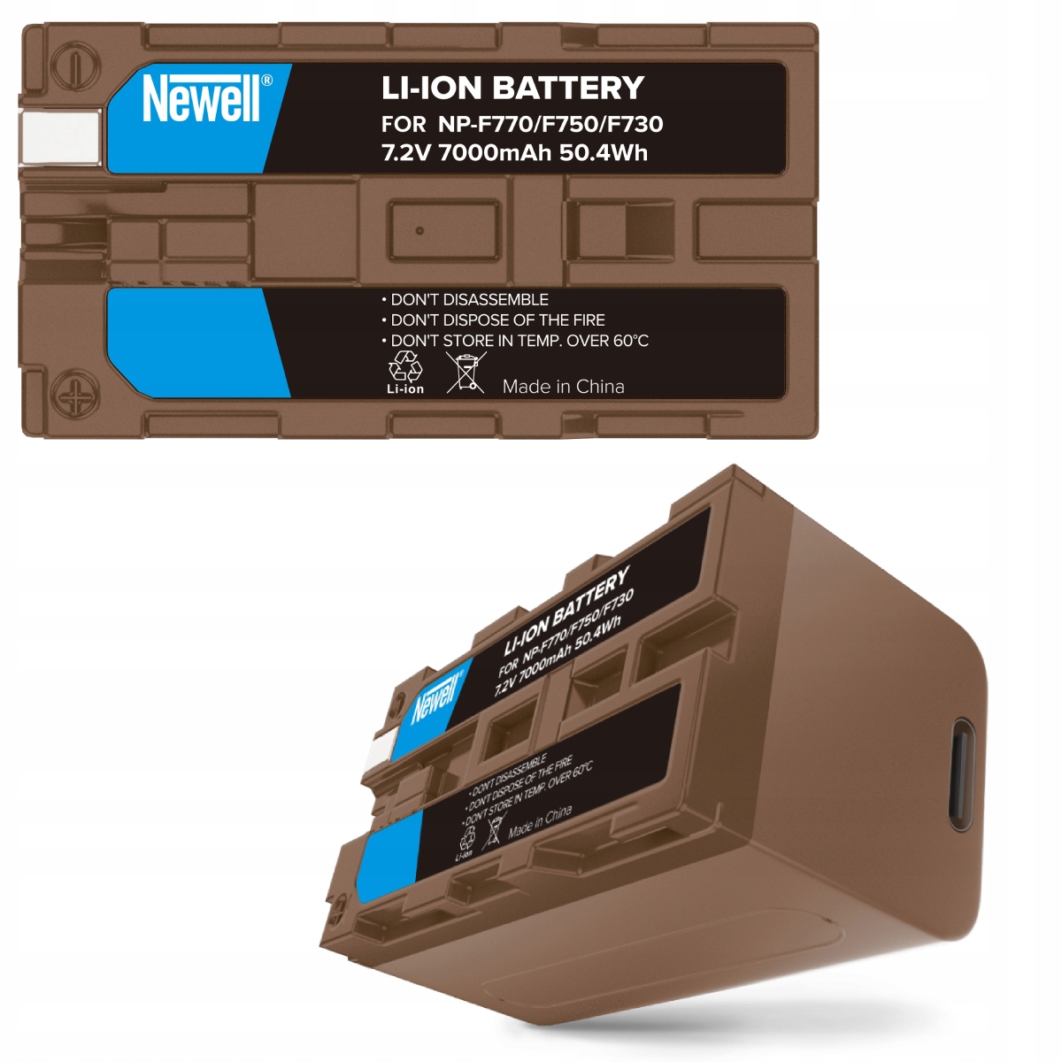 Bateria Akumulator Zamiennik NP-F770 Do Sony Usb-c 7,2 V 7000MAH Newell