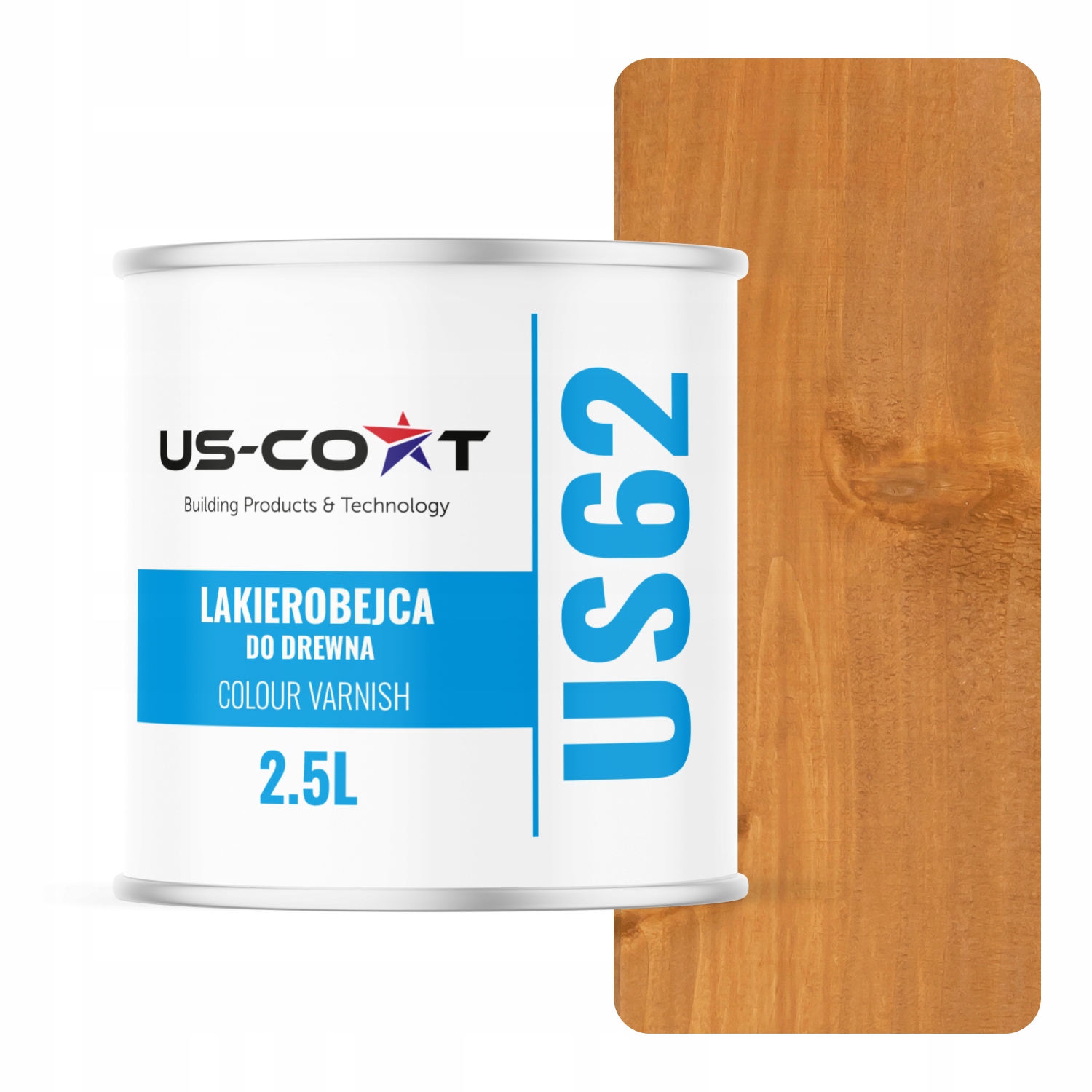 Lakovač Na Dřevo 3V1 Extra Lazura Barva Dub Polomat 2.5L Ochranný Uv