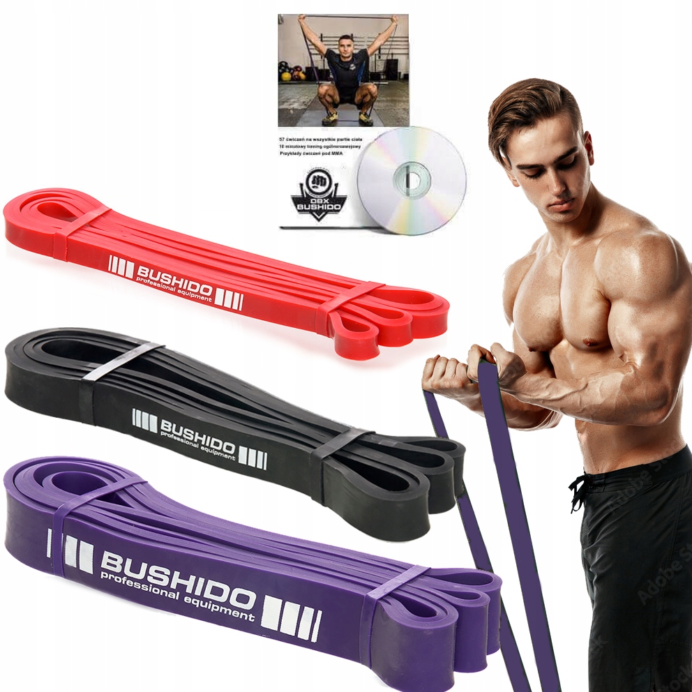 

Zestaw Gum Treningowych Do Ćwiczeń Power Band