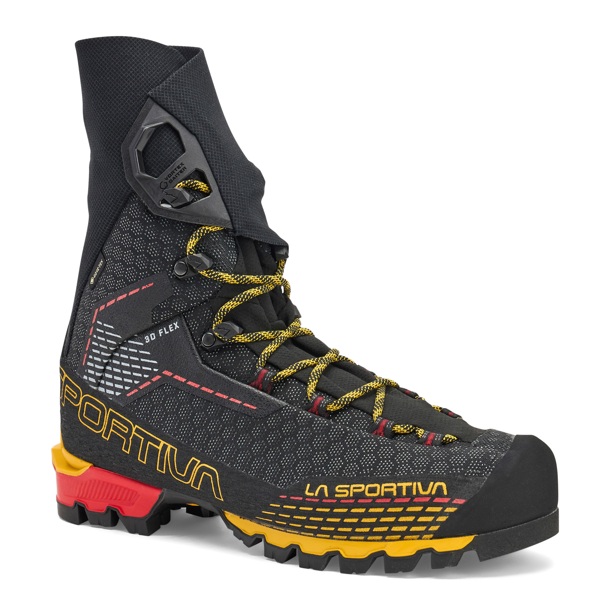 Buty wysokogórskie męskie La Sportiva Trango Pro Gtx black/ yellow 43.5 Eu