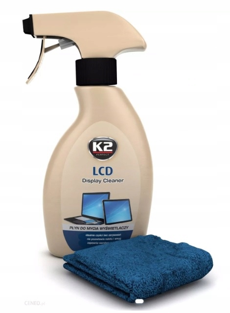 

K2 LCD Do Czyszczenia LCD 250 ML +mikrofibra