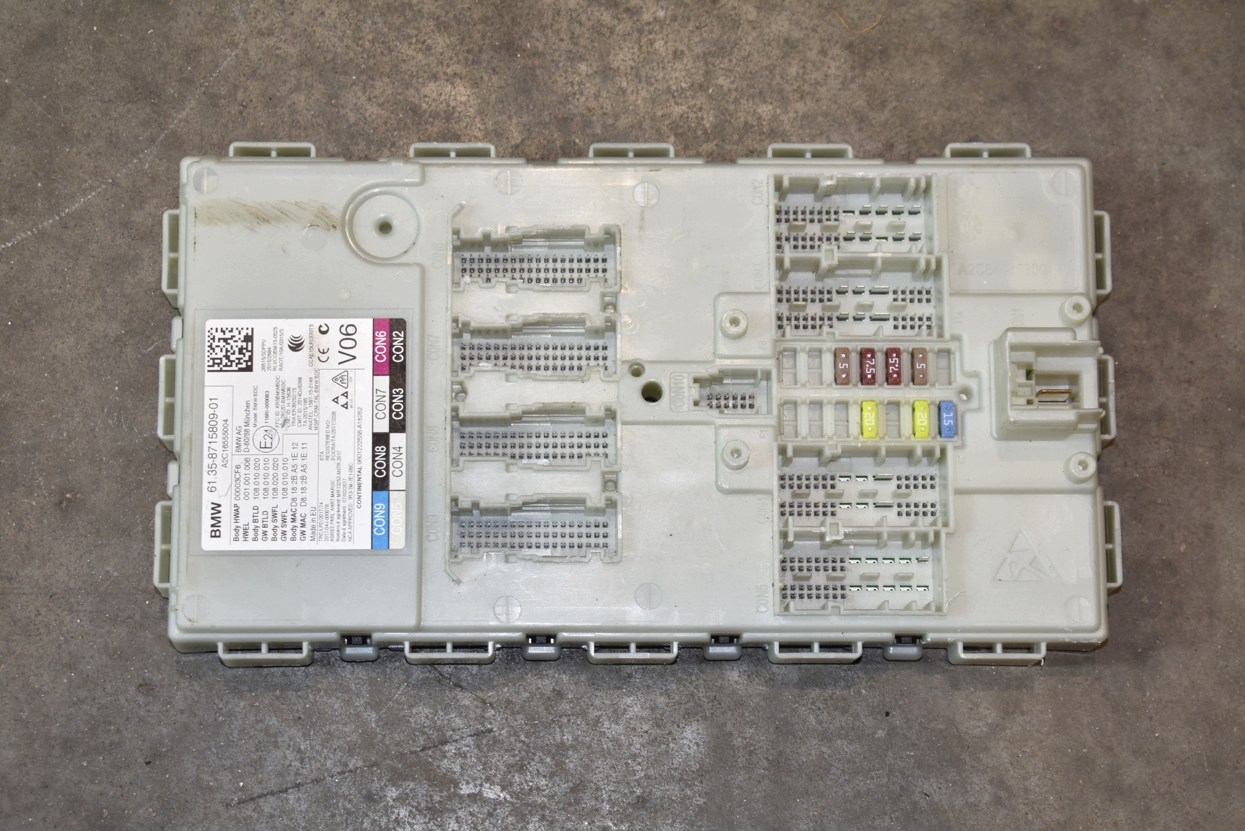 parfait état unité commande confort BMW X3 G01 G02 G30 G31 1