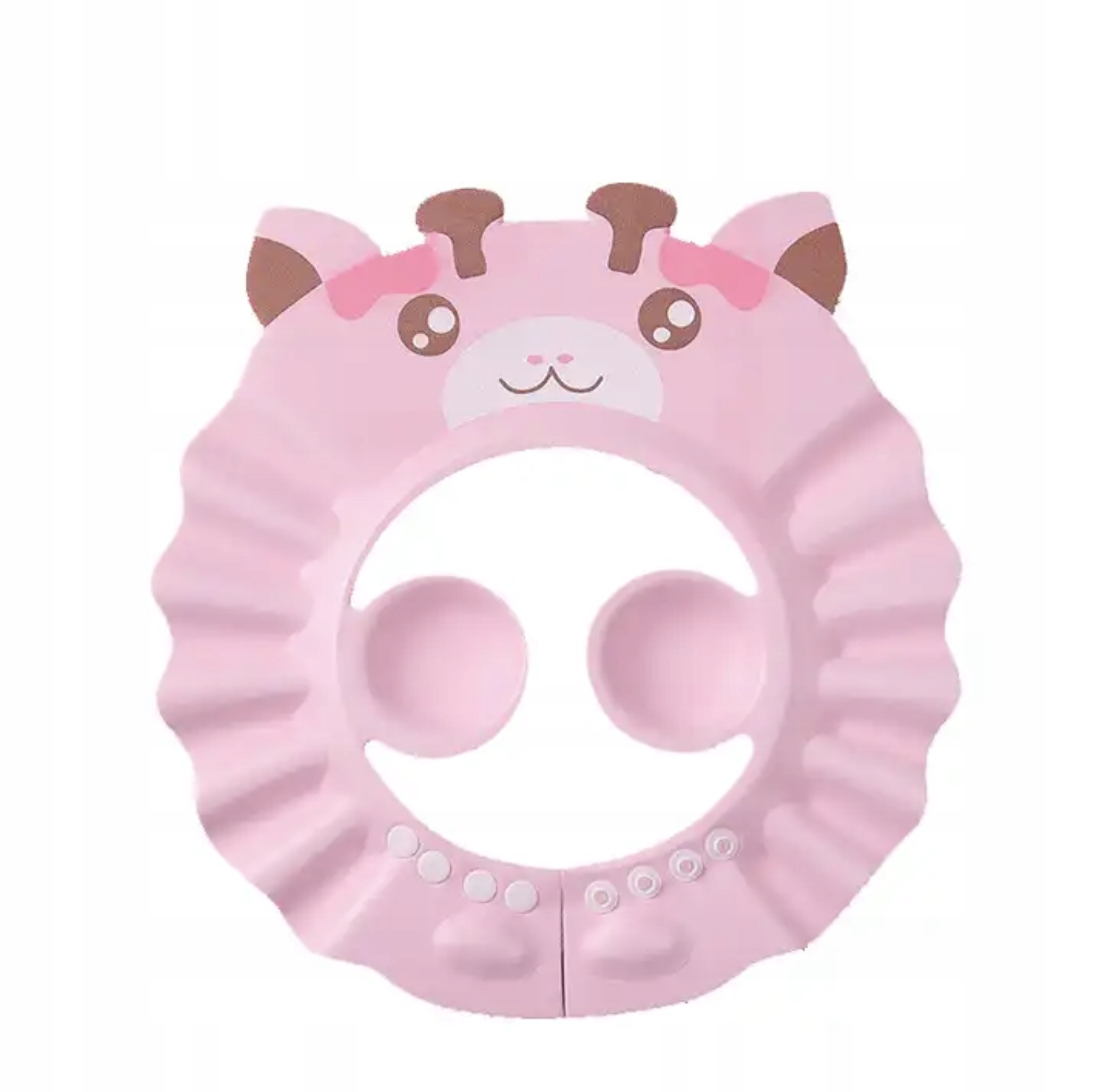 DASZEK RONDO KĄPIELOWE DO MYCIA GŁOWY DLA DZIECI RÓŻOWA ŻYRAFA OSŁONA