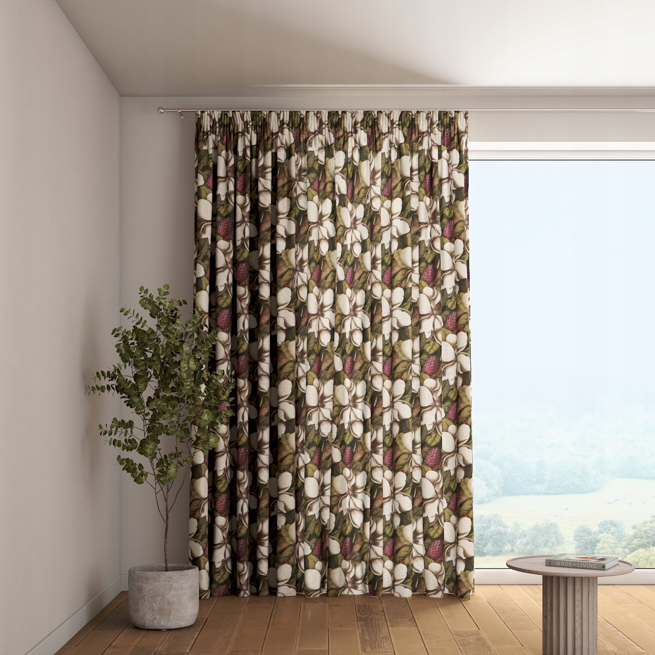 Dekoria Závěs na řasící pásce 1 ks 130x245 cm