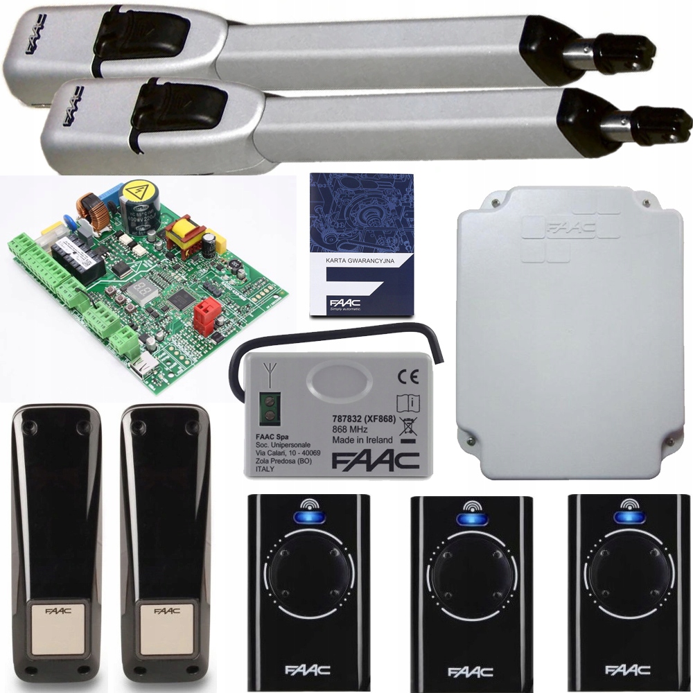 

Zestaw Automatyki Do Bram Faac 415 3x Pilot