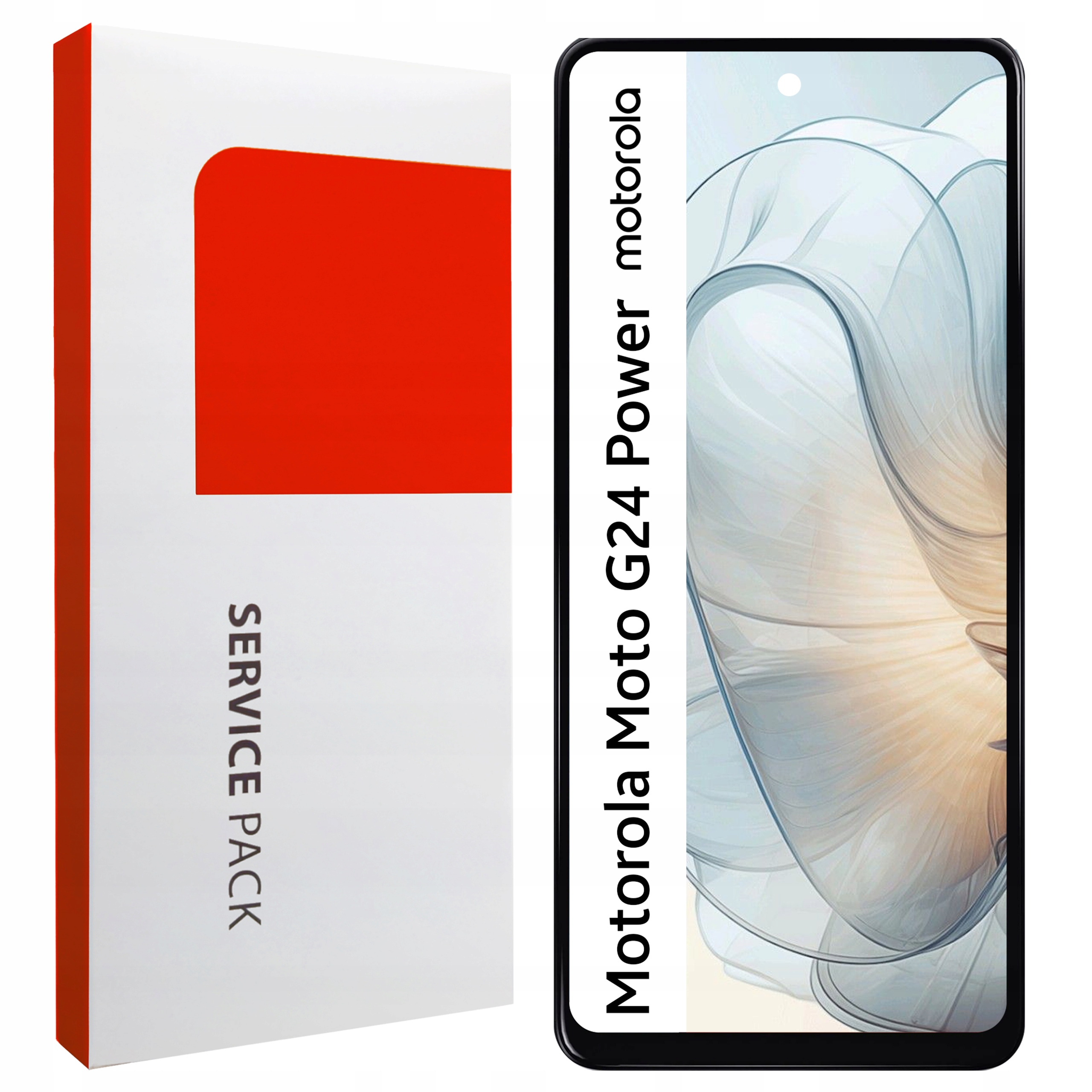 Originální Zila pro Motorola Moto G24 Power LCD displej Dotyková obrazovka Rámeček