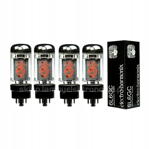 6L6GC Eh Electro-Harmonix 4 ks vybraná štvorka