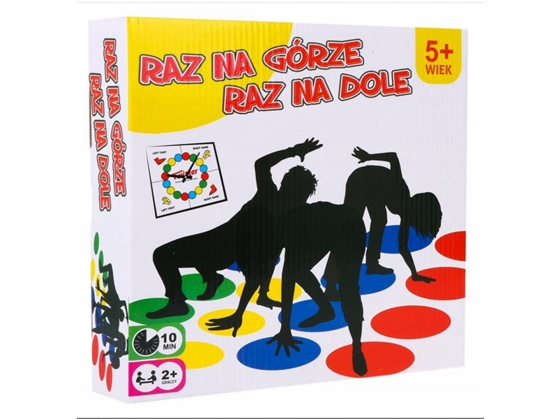 

Twister towarzyska rodzinna gra Twister
