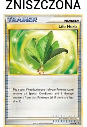Karta Pokemon Life Herb (UL 79) 79/95