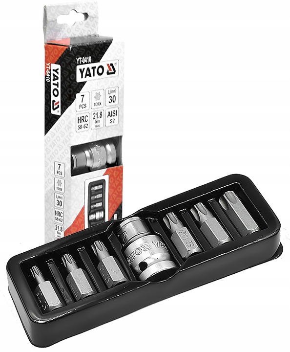 

Zestaw Bitów Imbus Hex 7 Szt Yato YT-0410