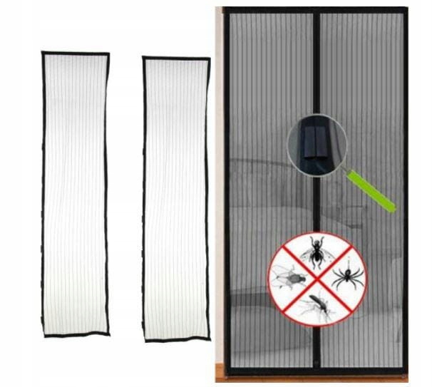

Moskitiera magnetyczna siatka na drzwi 210x100cm