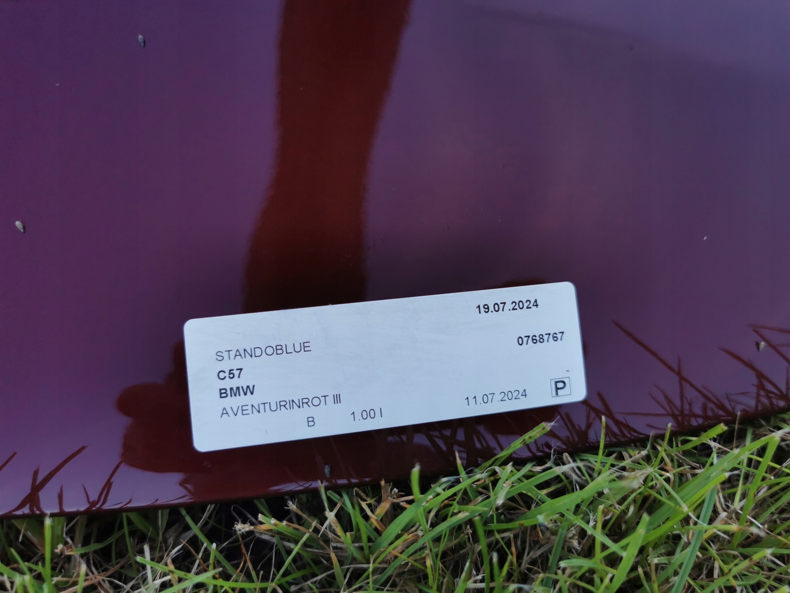 MASKA BMW G22 G23 4 G26 kolor C57 kilka wgniotek gradu Wersja Europejska