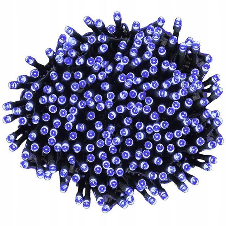 LAMPKI CHOINKOWE 300LED NIEBIESKIE ZEWNĘTRZNE /WEW