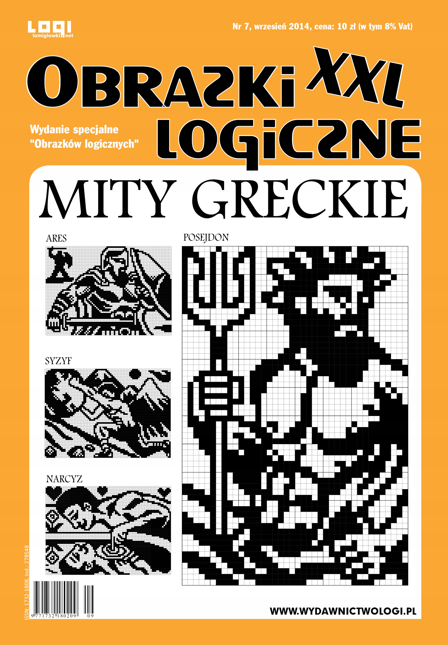 Obrazki logiczne XXL - Mity greckie - 7