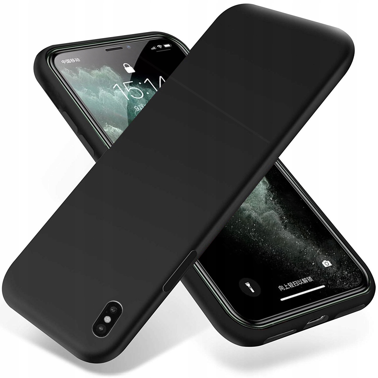 

Etui do Iphone Xs Max Soft Silikon Case +szkło