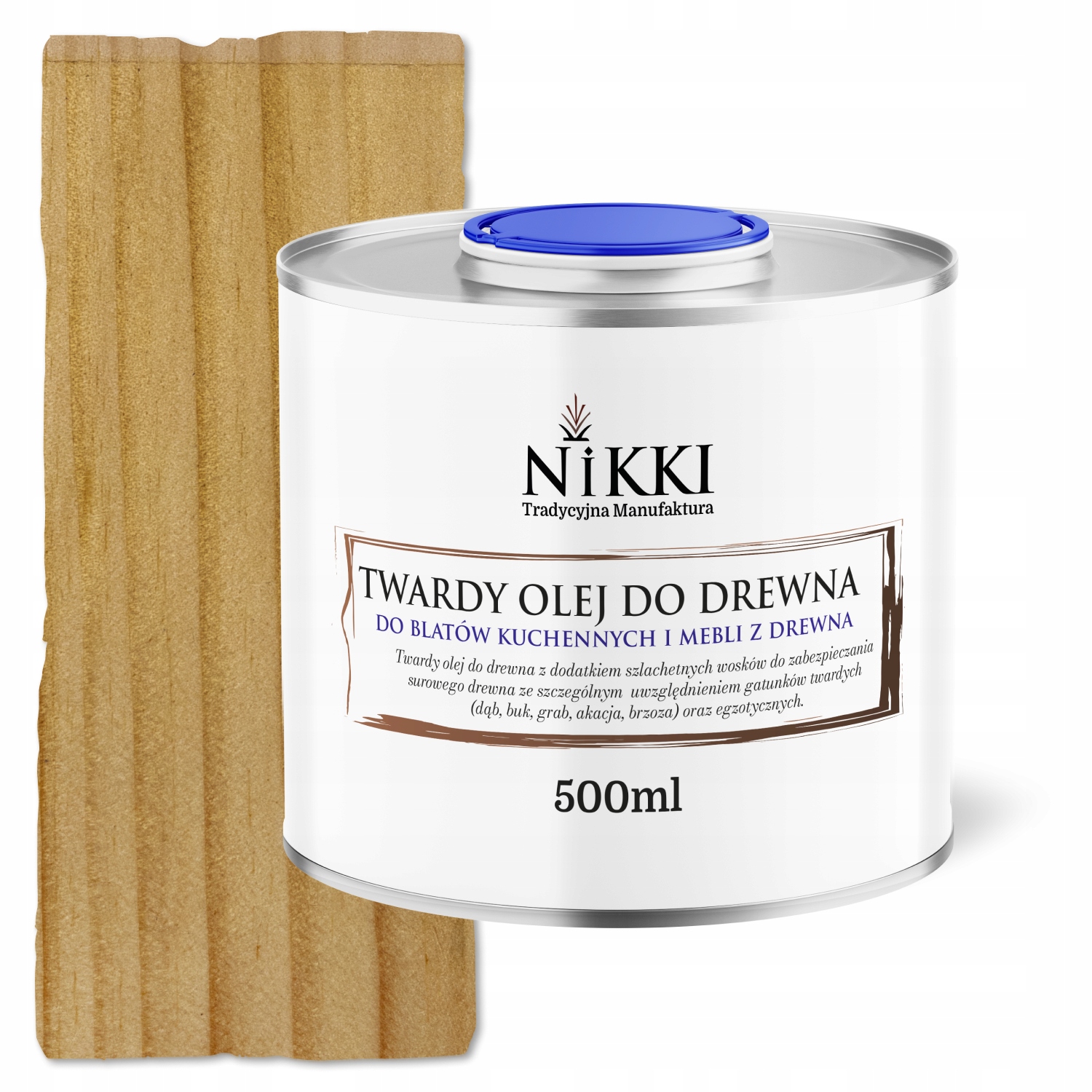 Tvrdý olej na kuchyňský nábytek a terasy Altany 500 ml Přírodní mat