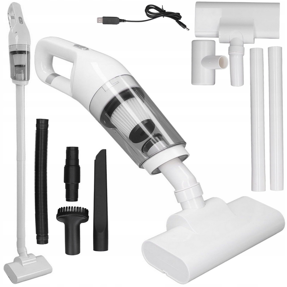 ODKURZACZ BEZPRZEWODOWY PIONOWY SAMOCHODOWY DO DOMU AUTA FILTR HEPA 120W