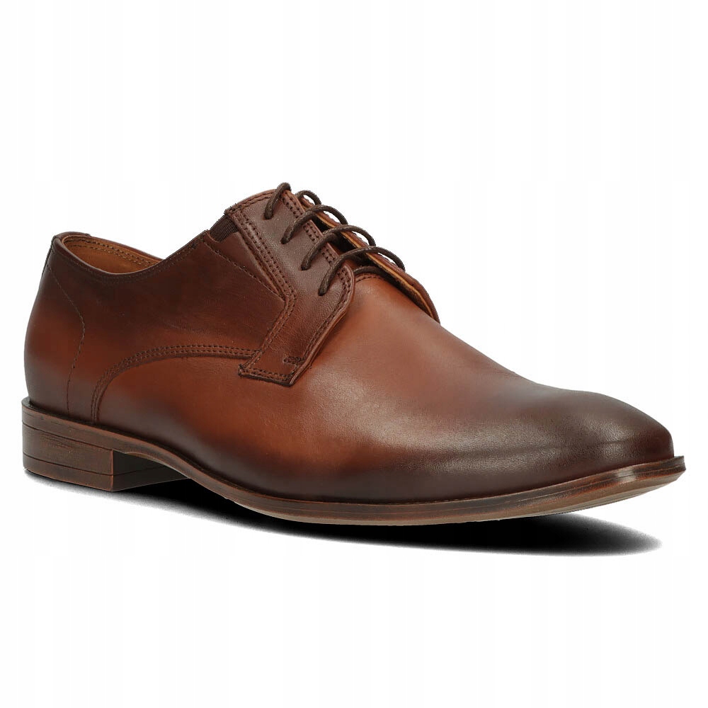 Skórzane półbuty Filippo 350A-606 brązowe r.39