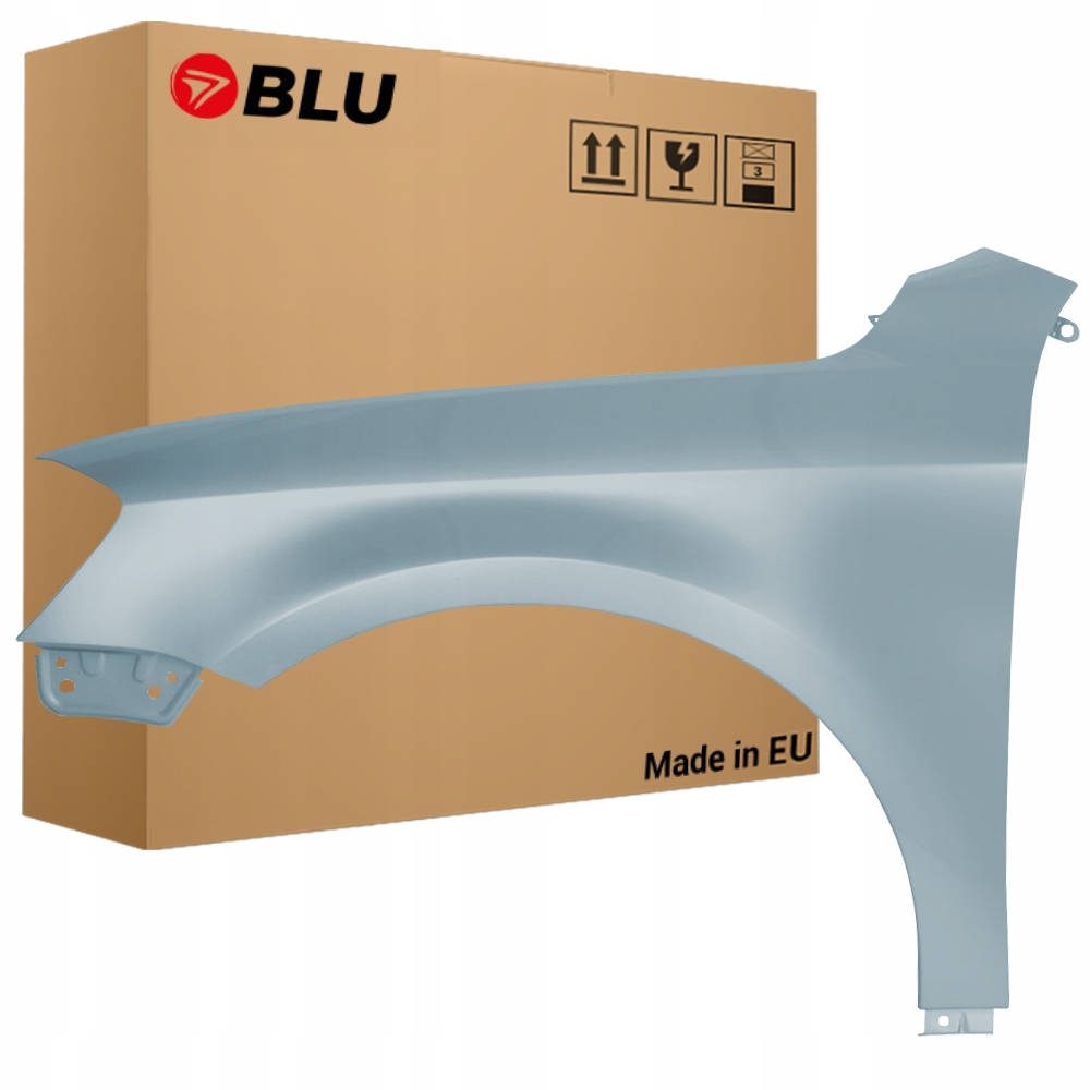 Blu Blatník Vw Passat B7 LC7Z levý stříbrný 10-14 přední EisenGrau