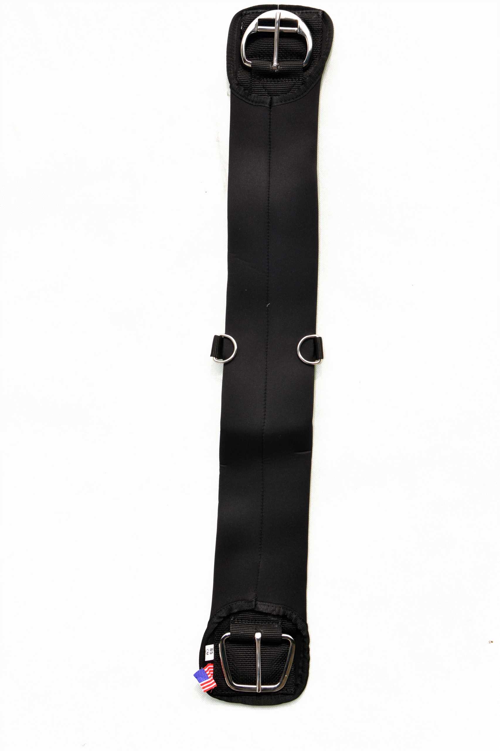 POPRĘG WESTERN NEOPRENOWY 80cm KLAMRA Z ROLKĄ