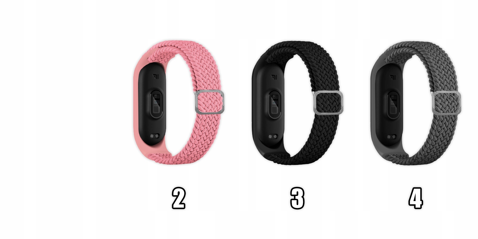 Pasek opaska z klamrą Vanfone do Xiaomi Mi Band 3/4/5/6/7 | 20 KOLORÓW Pasuje do modelu Xiaomi Mi Band 3/4/5/6/7