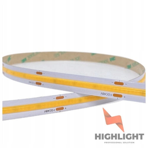 Led pásik Neon Remienok Hadica 48V Cob 10W CRI90 504 Led 6500K Profesionálny 10M