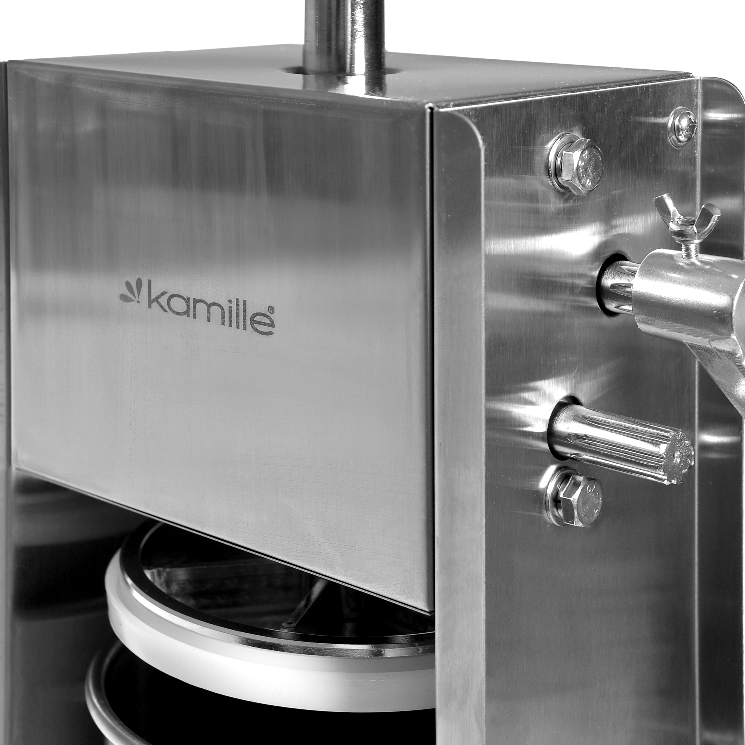 NADZIEWARKA DO KIEŁBASY 5,0 KG MASZYNKA DO KIEŁBAS SZPRYCA PIONOWA KAMILLE Zasilanie ręczne